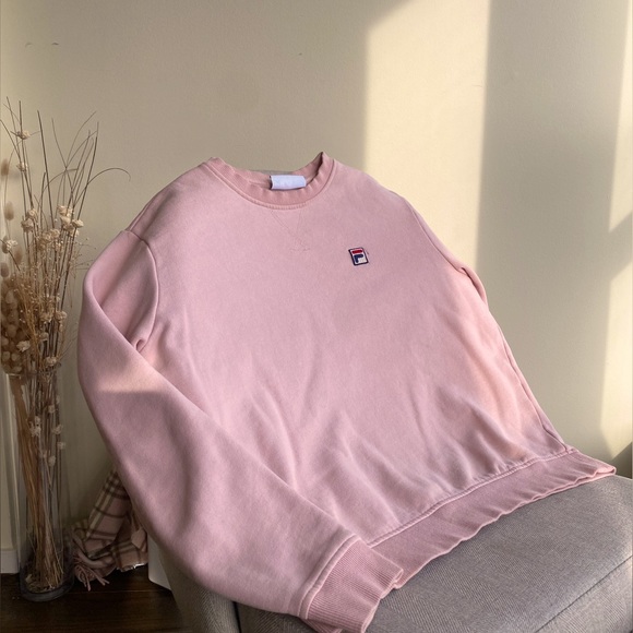 FILA Baby Pink Crew Neck (Size L) - Picture 6 of 6